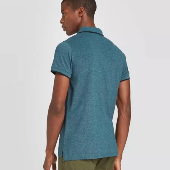 Goodfellow Standard Fit Short Sleeve Polo Shirt - Picture 2 of 4